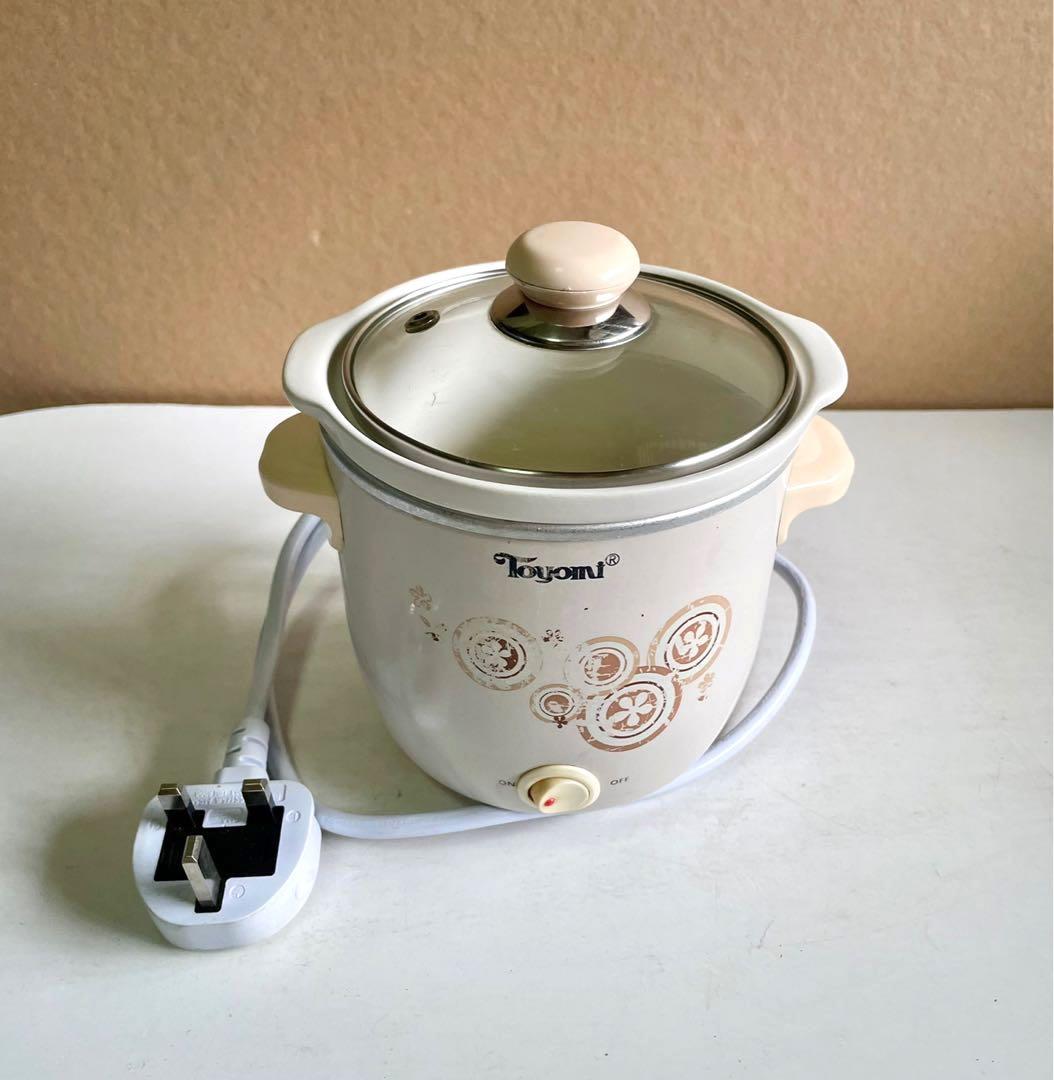 Toyomi Electric Slow Cooker 0.7L Model SC 700 Mini Slow Cooker, TV