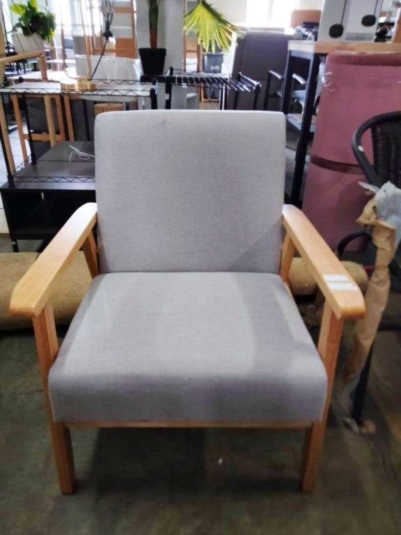 Upholstered timber chair cheap