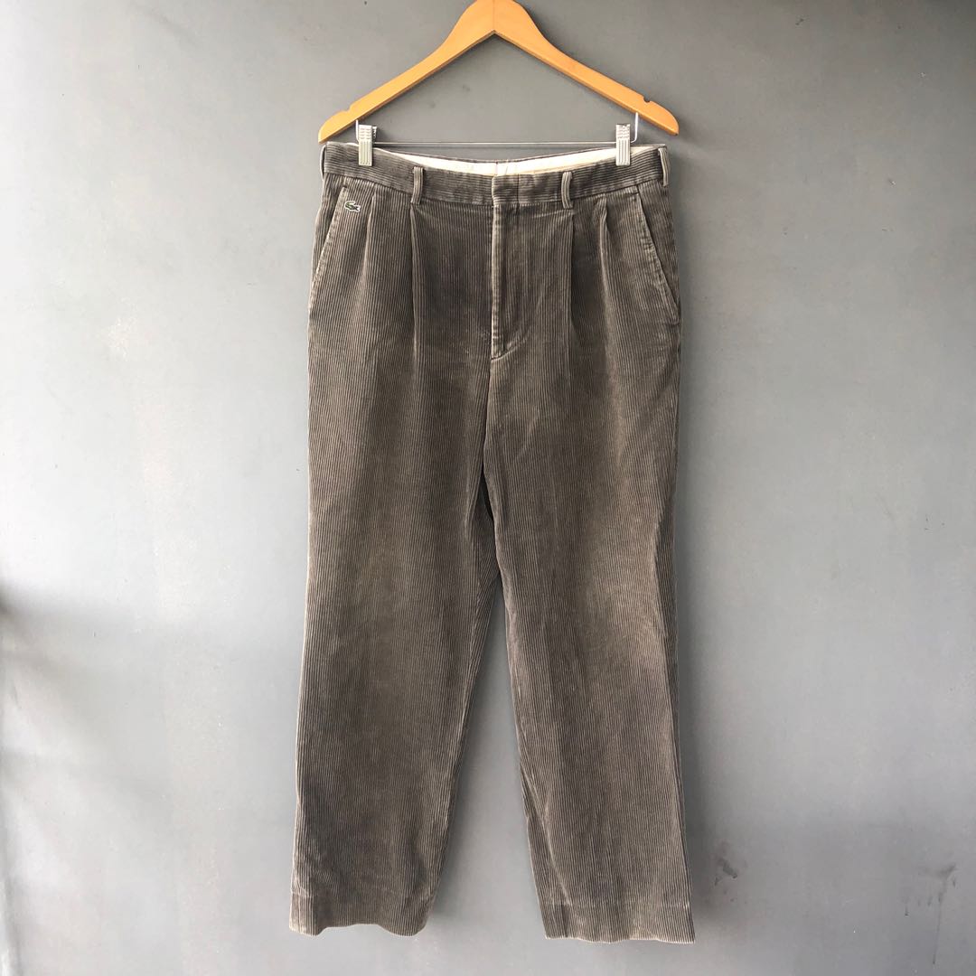Lacoste corduroy pants deals