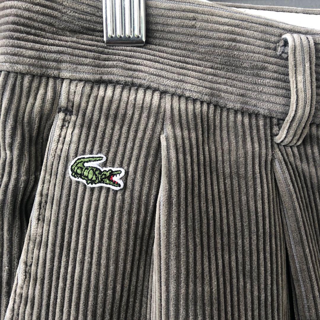 Lacoste outlet corduroy pants