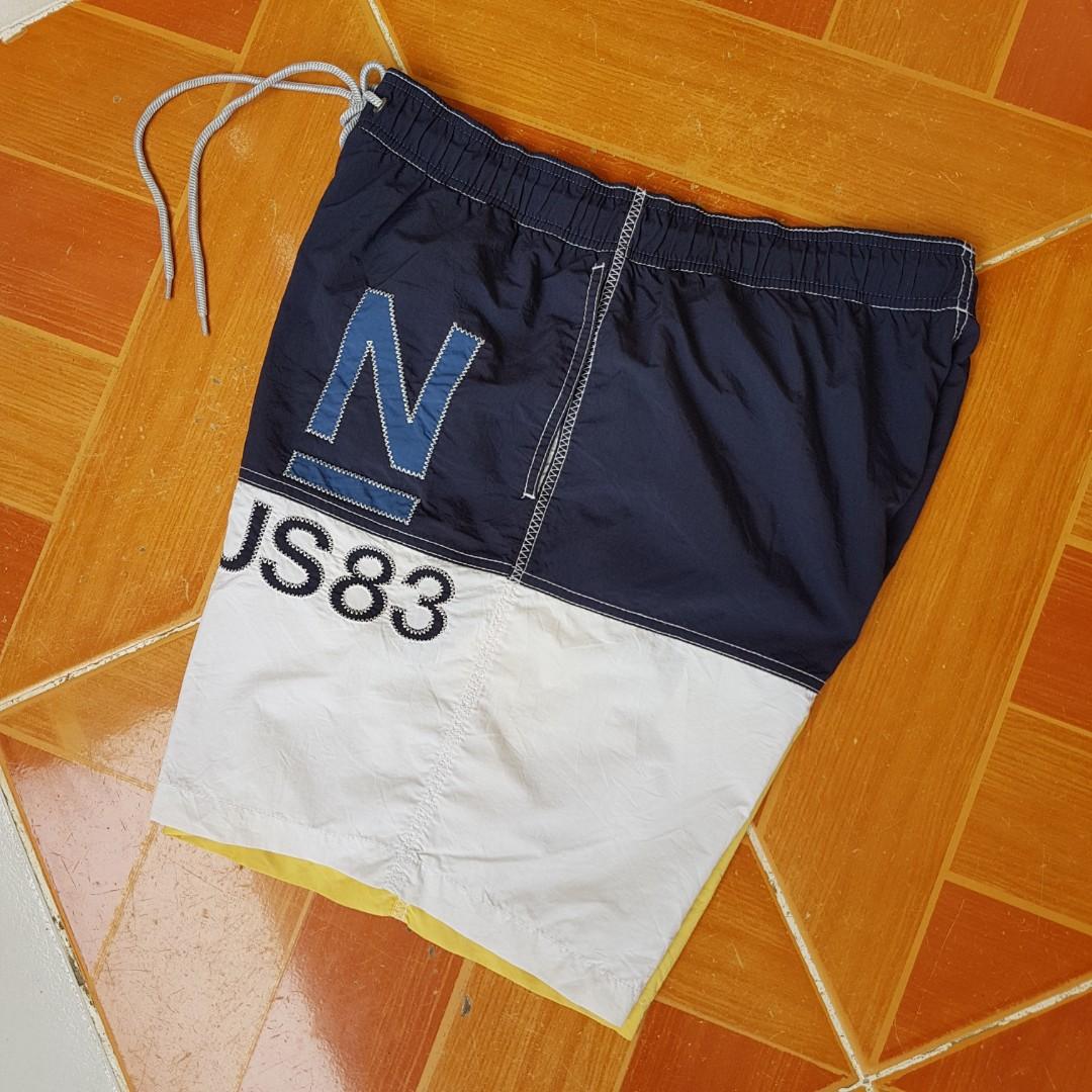 Vintage nautica swim deals trunks