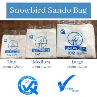 100 Pieces Snowbird Sando Bag