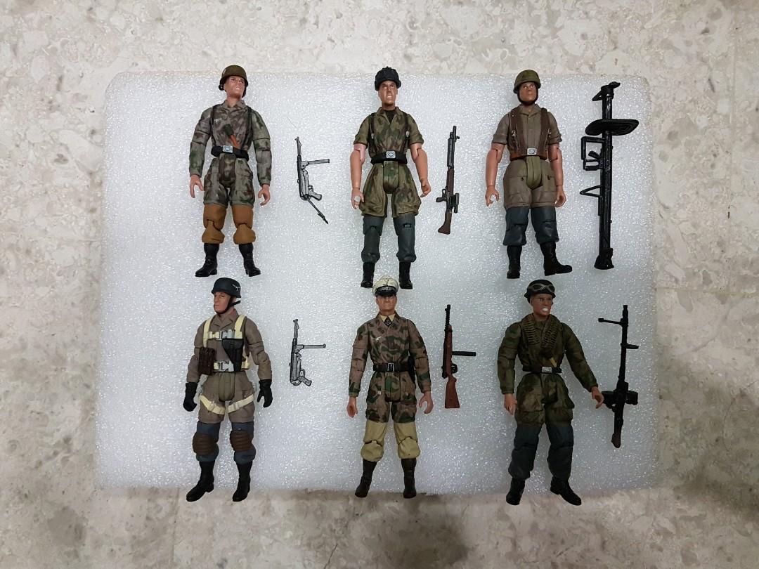 118 Fallschirmjaer Ww2 German Paratrooper 6 Figure Set 21st Century