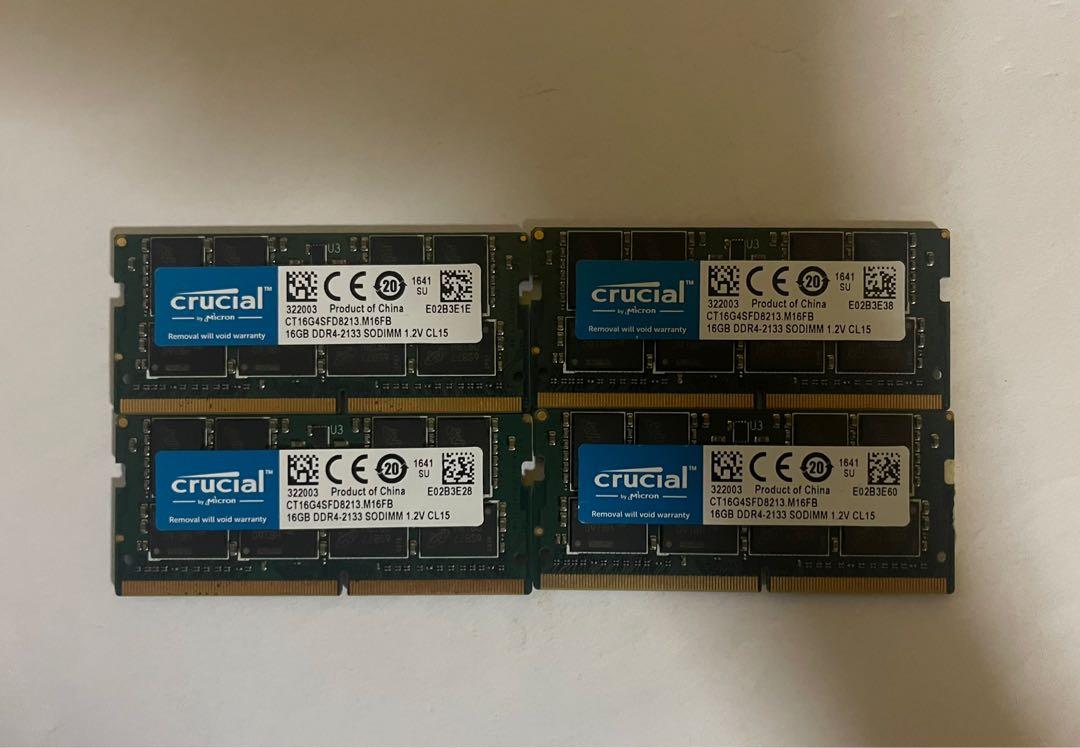 Crucial CT16G4SFD8213 16GB DDR4 2133MHz Laptop Memory