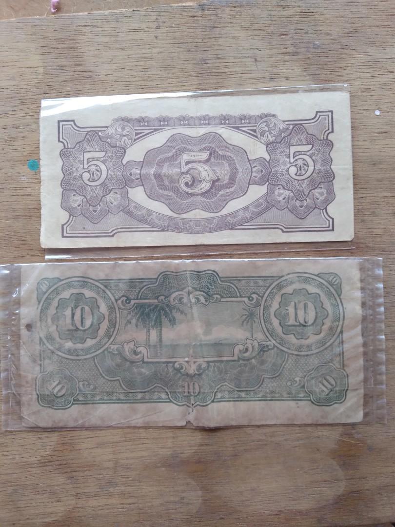 2pcs Japanese Banana Notes, Hobbies & Toys, Collectibles & Memorabilia