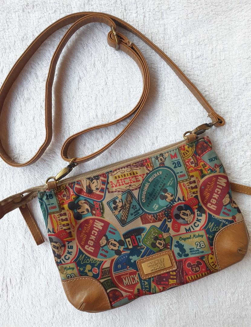 DISNEY MICKEY MOUSE Vintage Sling Bag