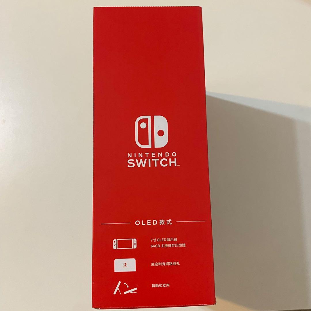 任天堂switch OLED 白色主機新機現貨64G 高雄面交自取, 電玩遊戲, 電子