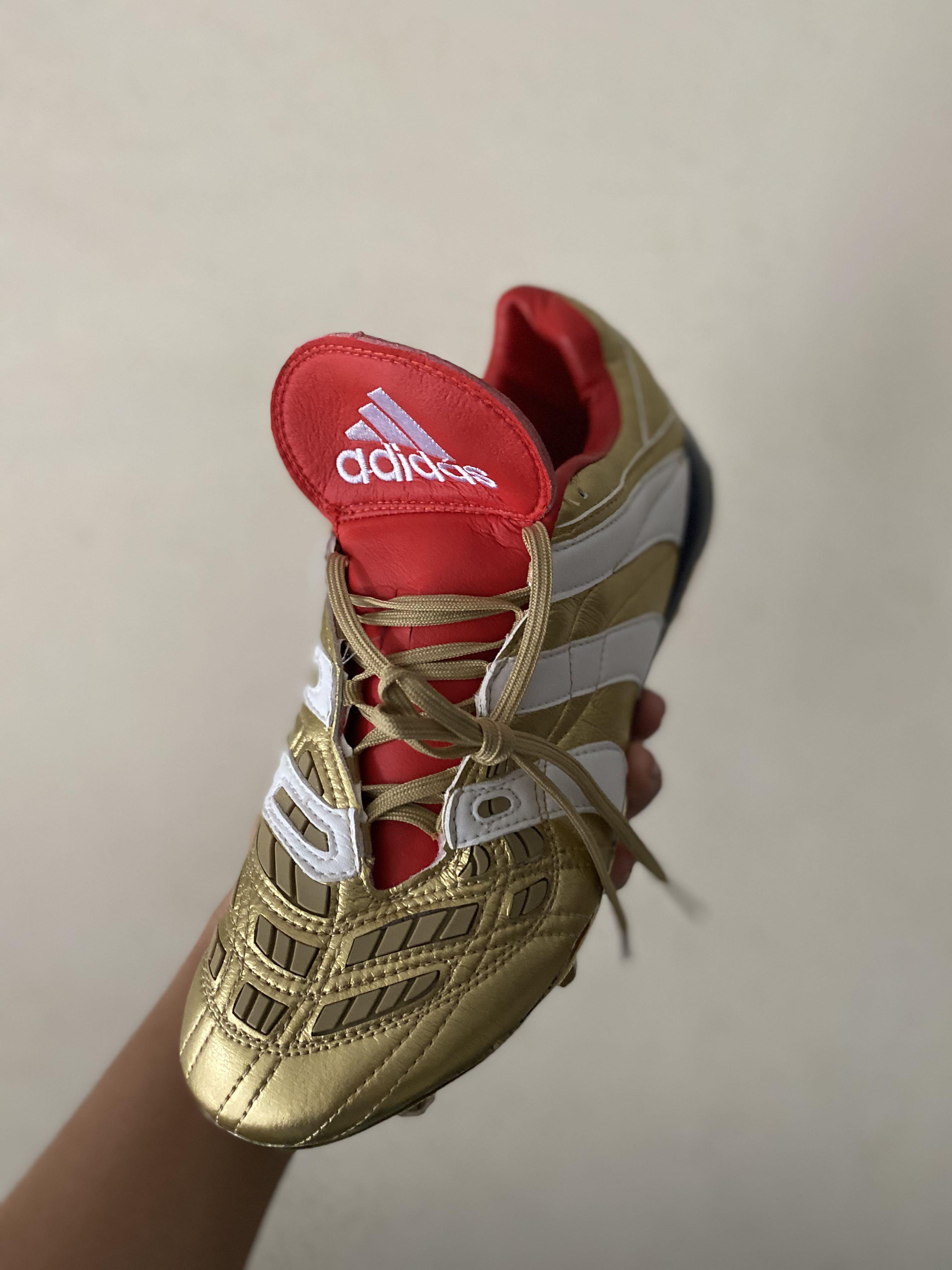 Adidas Predator Accelerator ZZ, Sports Equipment, Sports \u0026 Games, Racket \u0026  Ball Sports on Carousell