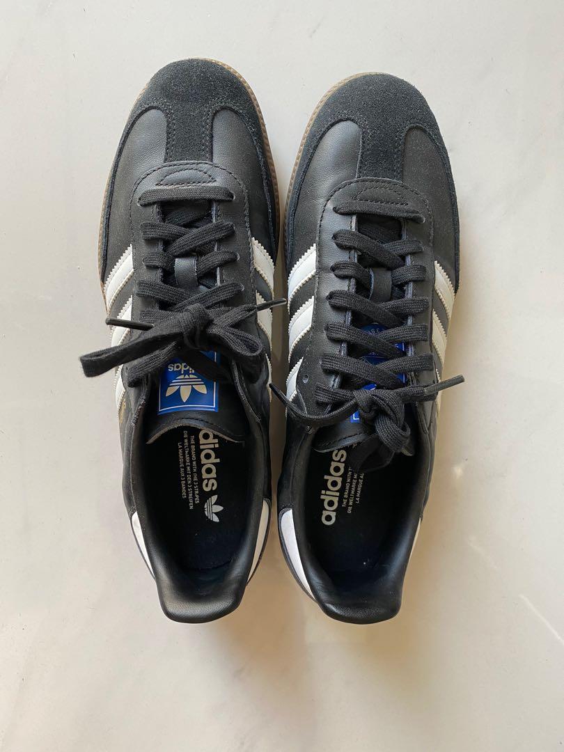 Adidas us 9 sale uk 8.5 black