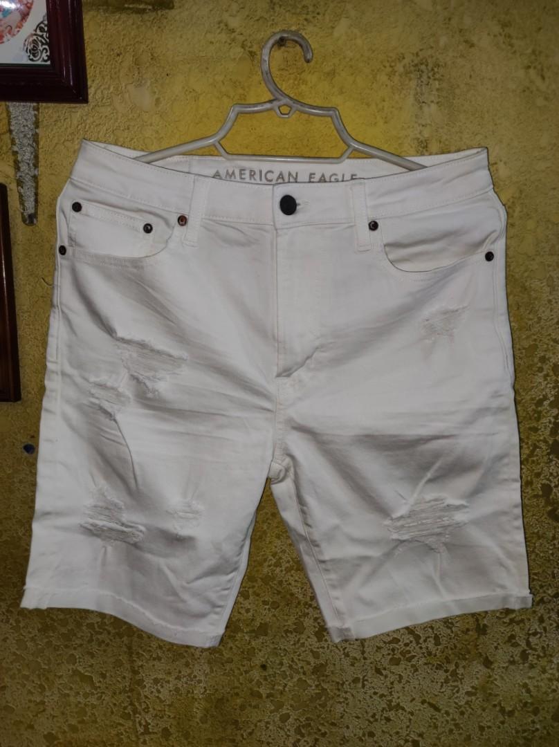 American eagle white shorts hot sale