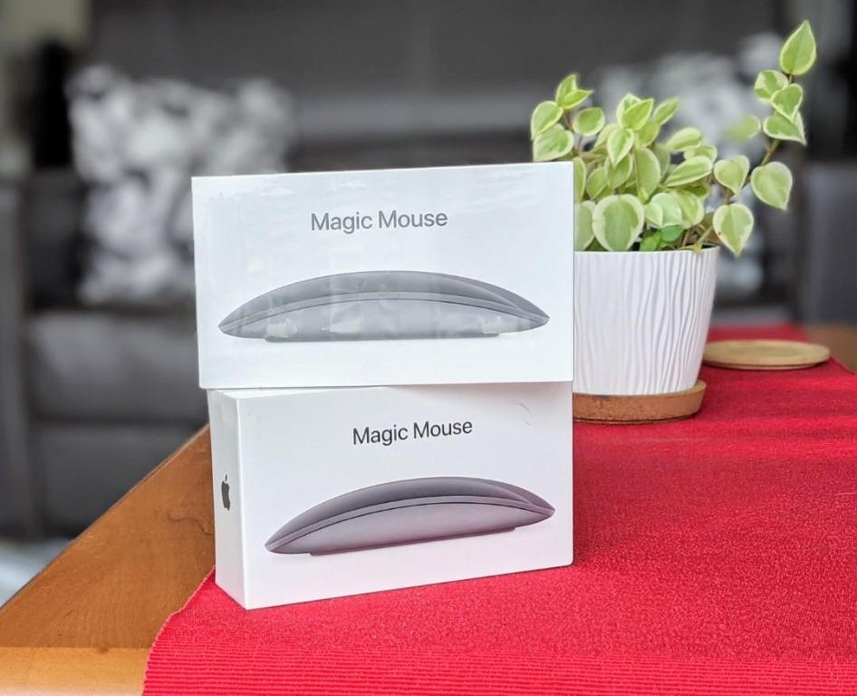 [SOLDOUT] Apple Magic Mouse 2 White / Space Grey (Category: Mouse & Mousepads) located in Manila. Submitted by omnidirectph (Listing ID 1120591421, Image 1). Description: 🔸Apple Magic Mouse 2 🔸 ✅ Space Gray ✅ White ✅ Brand New and Sealed ✅ 12-Months Apple Warranty ✅ Authentic and Original ♦️ White = 5,499 PHP ♦️ Space Grey = 6,499 PHP Profile: https://www.carousell.ph/u/omnidirect/.