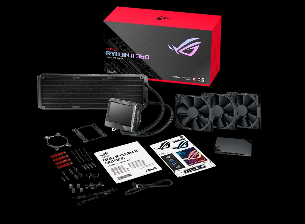 ASUS ROG STRIX Ryujin II 360 AIO Liquid Cooler, Computers & Tech, Parts ...