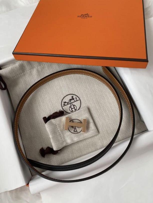Authentic Hermes Reversible belt 13mm, Luxury, Accessories on Carousell