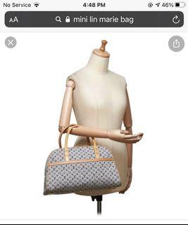 Authentic Louis Vuitton Mini Lin Bag