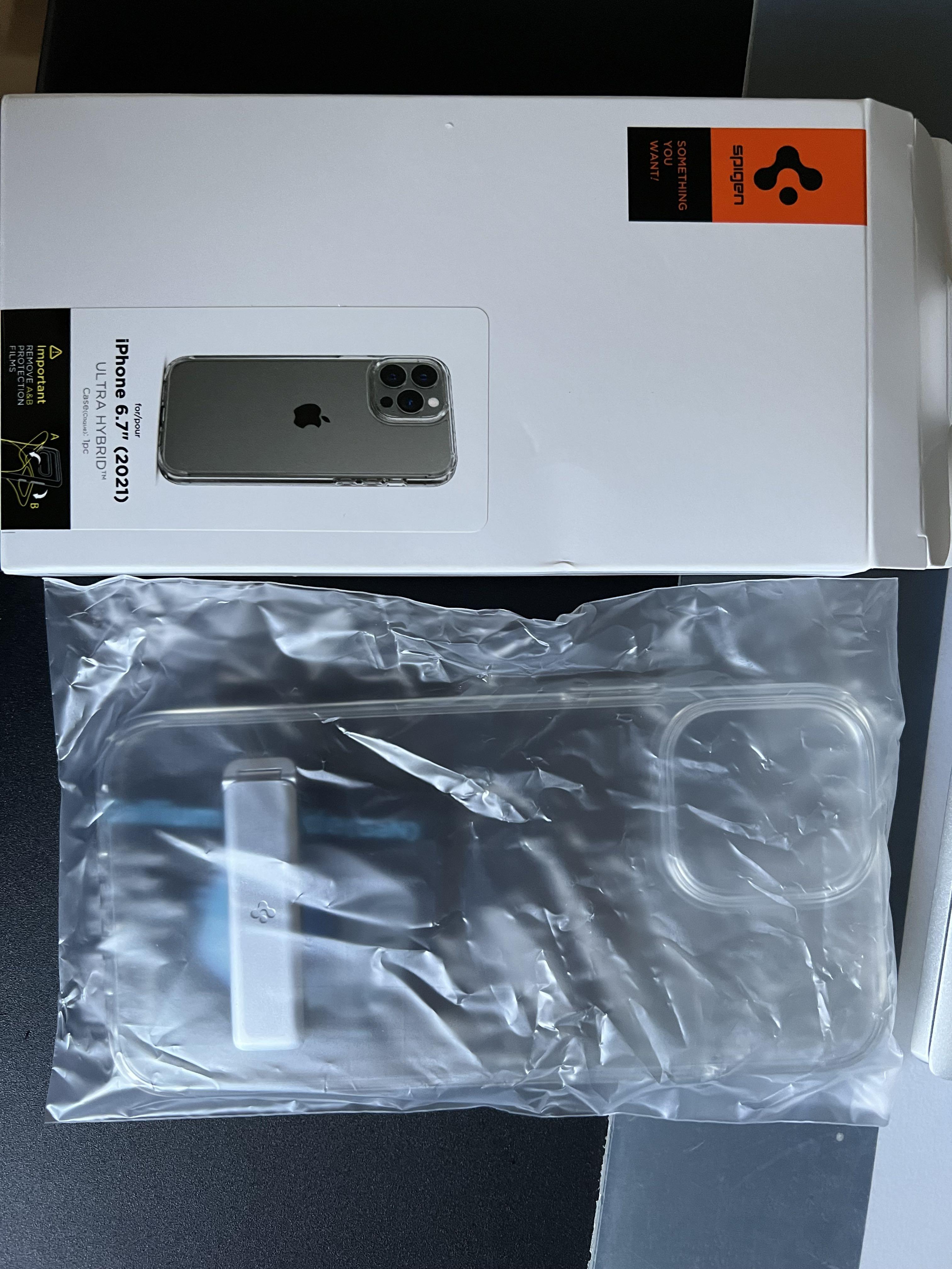 Authentic Spigen Ultra Hybrid Clear case with Stand (for Iphone 13 Pro