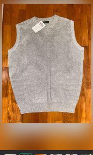 brandy melville amber grey sweater vest
