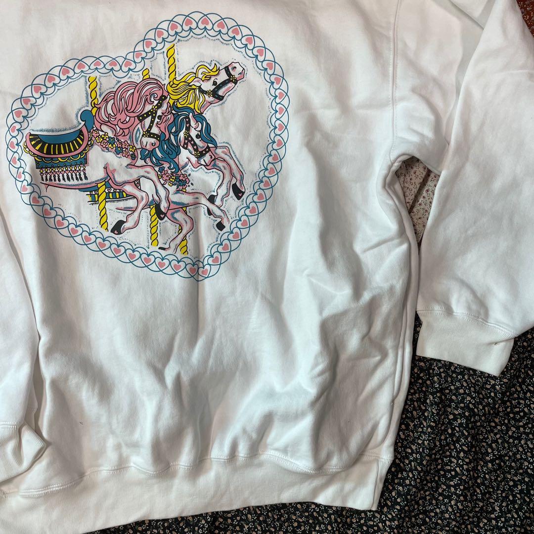 Brandy melville carousel sweatshirt cheap