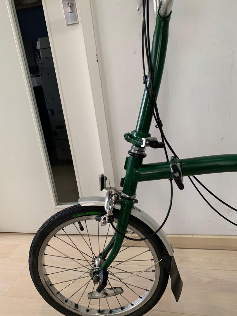 Brompton M3L Racing Green Sports Equipment Bicycles Parts Bicycles on Carousell