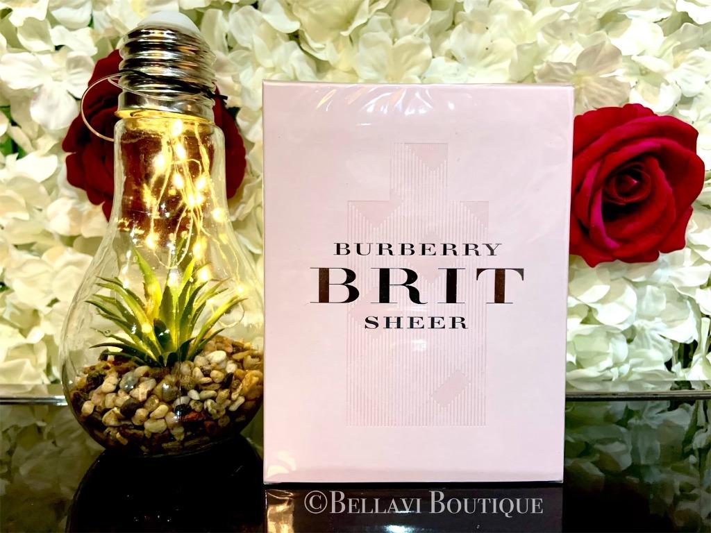 Burberry Brit Sheer Gift Set (Category: Fragrance & Deodorants) located in Puerto Princesa. Submitted by ricavia (Listing ID 1120506518, Image 2). Description: Original Perfume Gift Set from USA Includes: *100ml - Eau de Toilette *75ml - Body Lotion Burberry Brit Sheer (2015) by Burberry is a Floral Fruity fragrance for women. Burberry Brit Sheer (2015) was launched in 2015. Top notes are Litchi, Yuzu, Pineapple Leaf and Mandarin Orange; middle n
