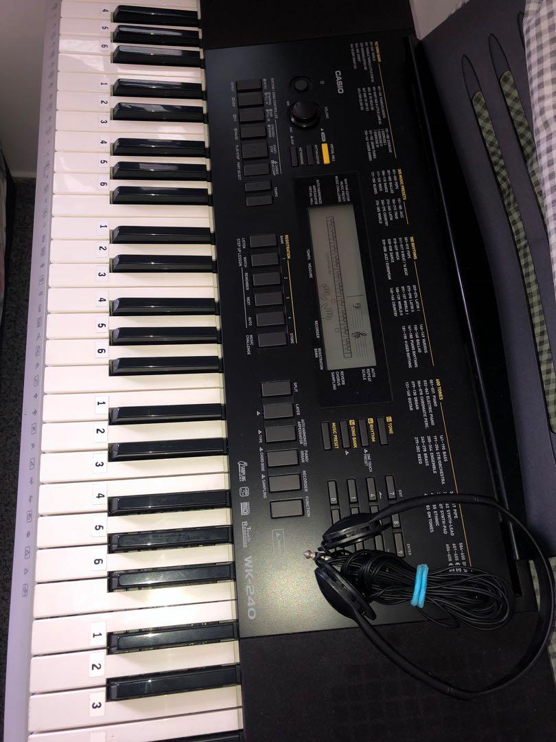 Casio wk 240 review clearance