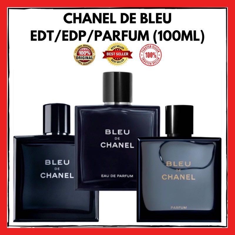 CHANEL DE BLEU EDT/EDP/PARFUM 100ML 💯 AUTHENTIC, Beauty