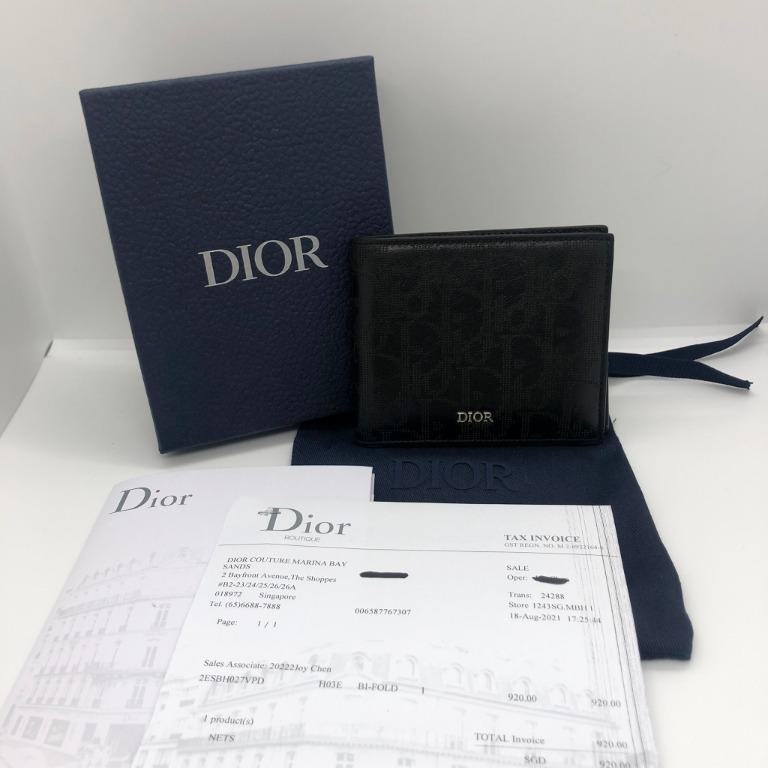 Shop Christian Dior Folding Wallets (2ESBC027VPD_H03E) by KYW_BM_58X