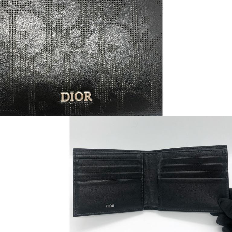 Dior Wallet Galaxy Leather Black Dior Oblique 2ESBH027VPD-H03E