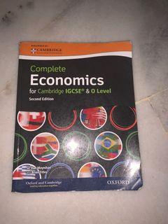 Complete Economics Cambridge IGCSE second edition textbook
