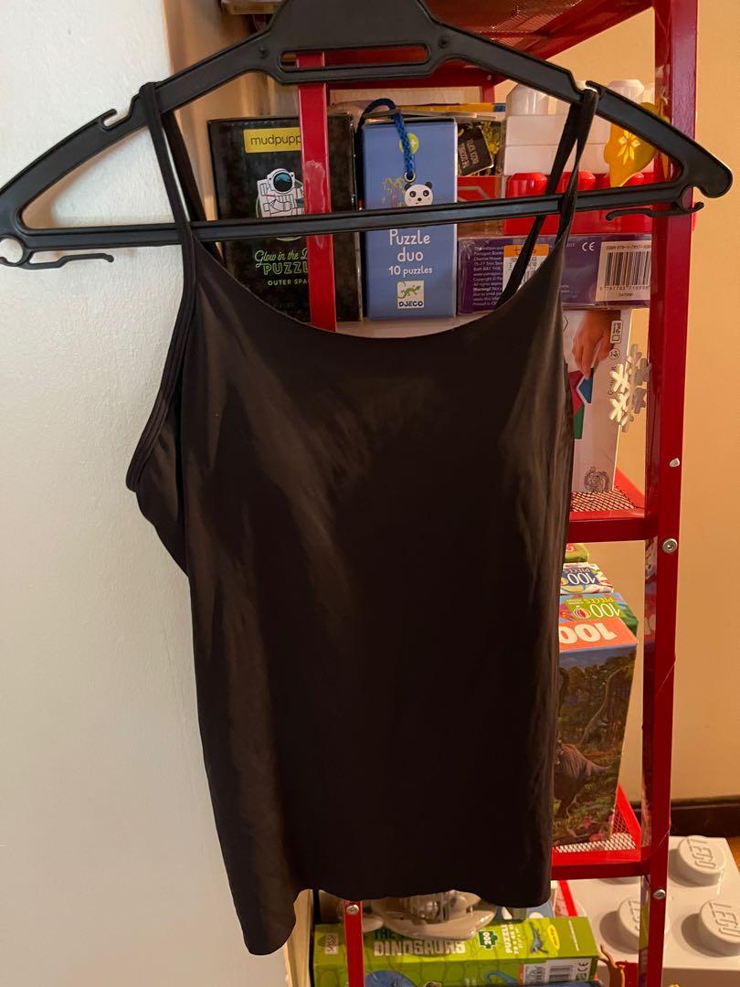 Danskin tank top with built sales in bra