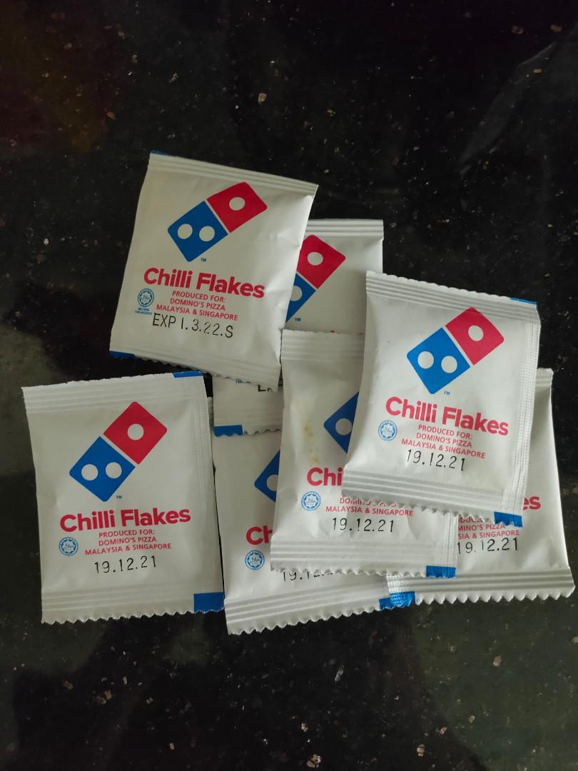 Domino's Chilli Flakes, Food & Drinks, Homemade Bakes on Carousell