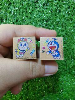 Doraemon Wooden Rubber Stamp