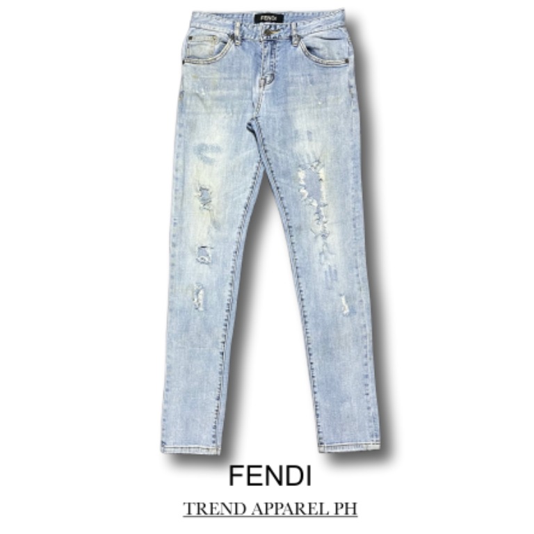 Fendi distressed deals jeans
