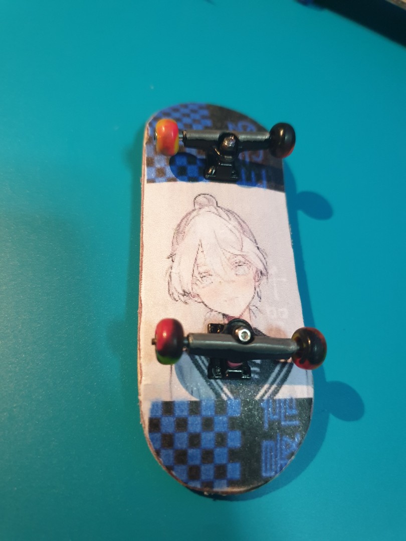 Buy Pro Fingerboard Deck With Real Wear GraphicWow Anime  XFlippro