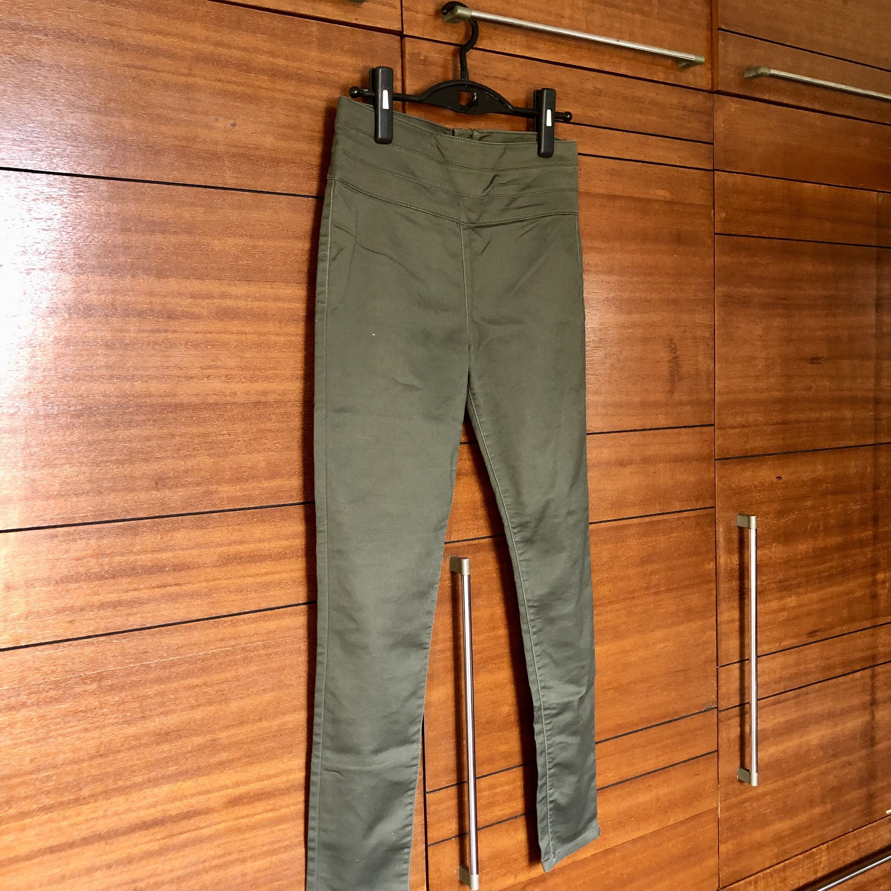 Buy Online Women Olive Green Regular Fit Solid Joggers at best price   Plussin