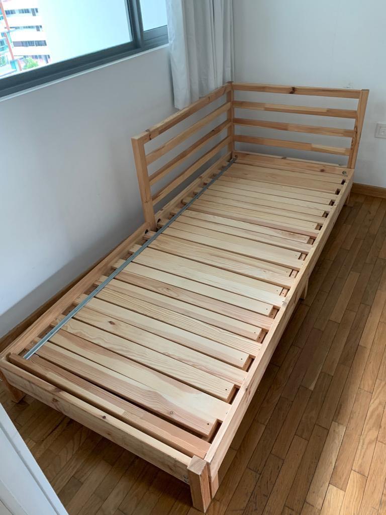 FREE Ikea convertible bed frame, Furniture & Home Living, Furniture