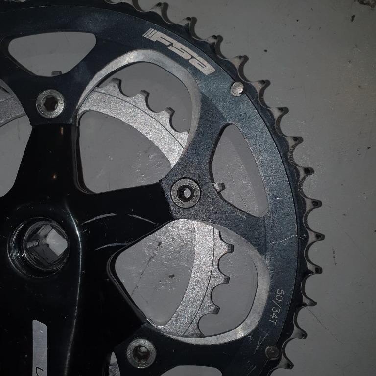 square taper 2x crankset