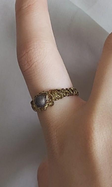 Gold wire ring sales