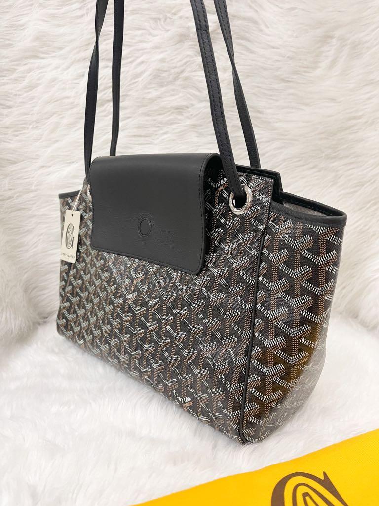 Goyard Goyardine Sac Rouette PM - Black Shoulder Bags, Handbags - GOY29581