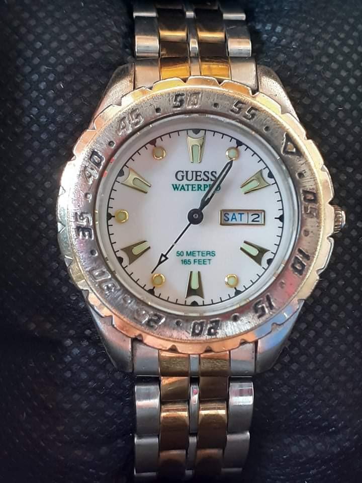 guess waterpro watch 50 meters 165 feet price