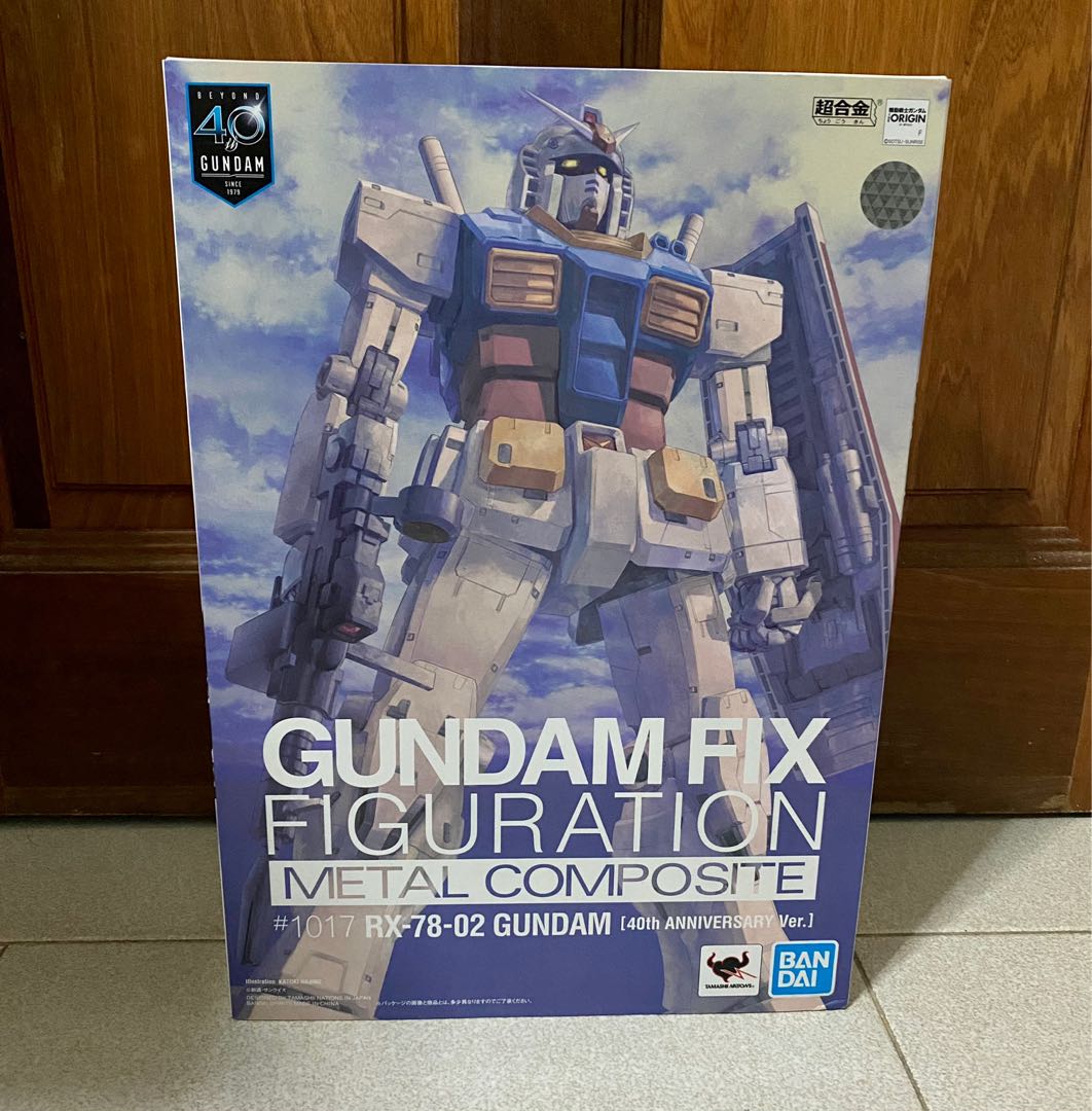 New Year Clearance Gundam Fix Figuration Metal Composite Rx 78 02 Gundam 40th Anniversary Ver Hobbies Toys Toys Games On Carousell