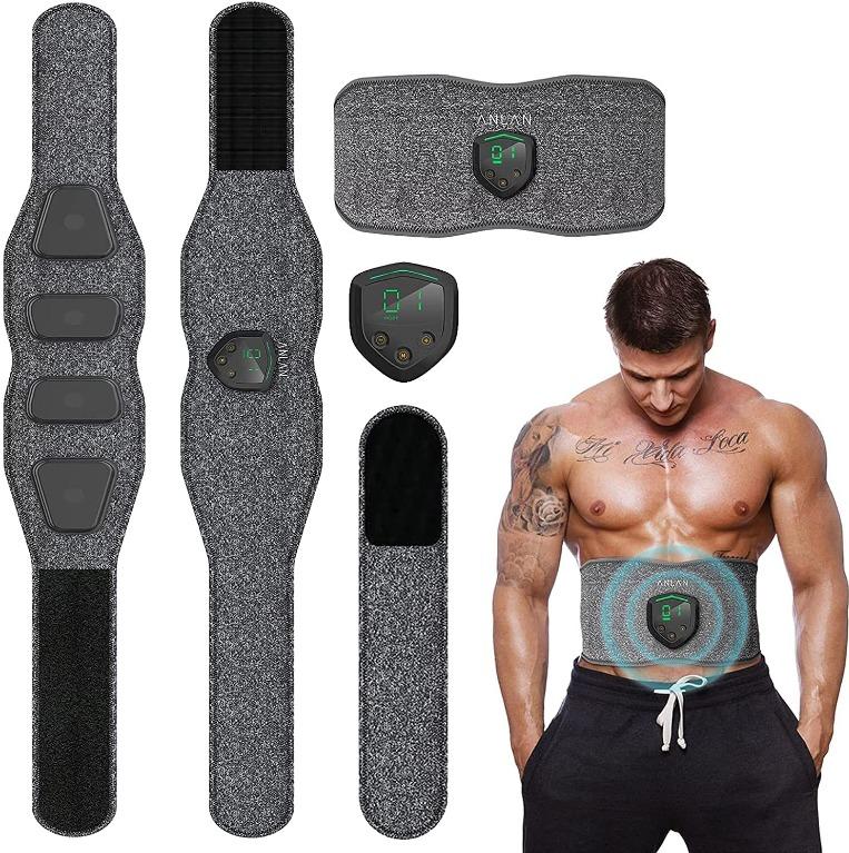 Mens and Womens Muscle Toner Abs Stimulator Abdominal Toning Belt