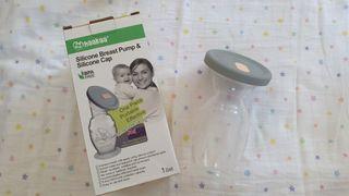 Haakaa Silicone Breast Pump with Suction Base and Silicone Lid (Gen 2)
