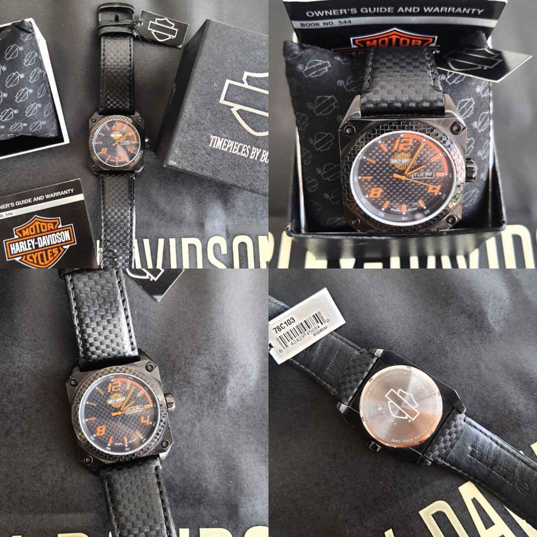 harley davidson bulova watch
