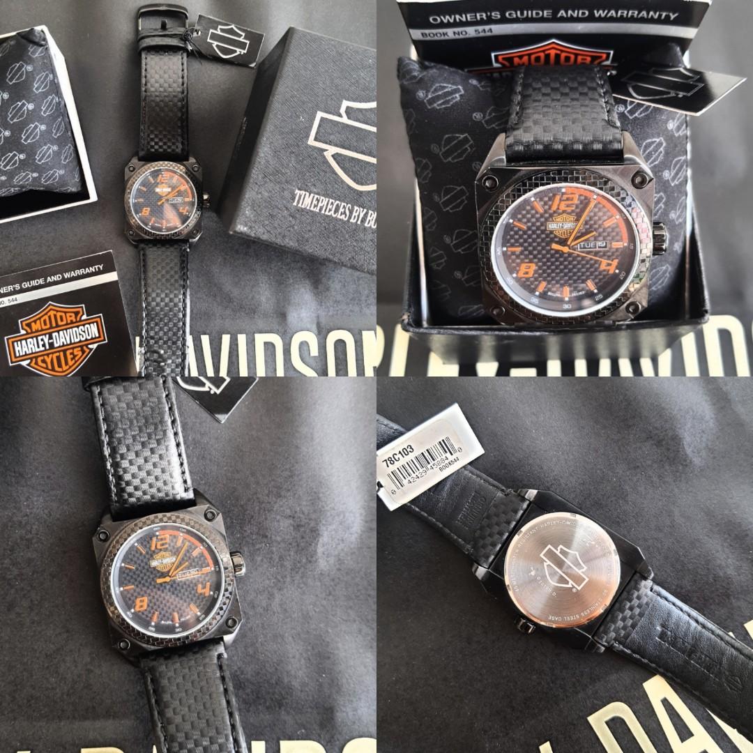 Harley davidson 2025 watch leather strap