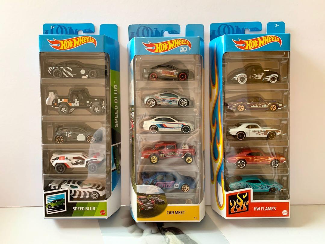 Hot wheels 5-pack, Hobbies & Toys, Toys & Games on Carousell