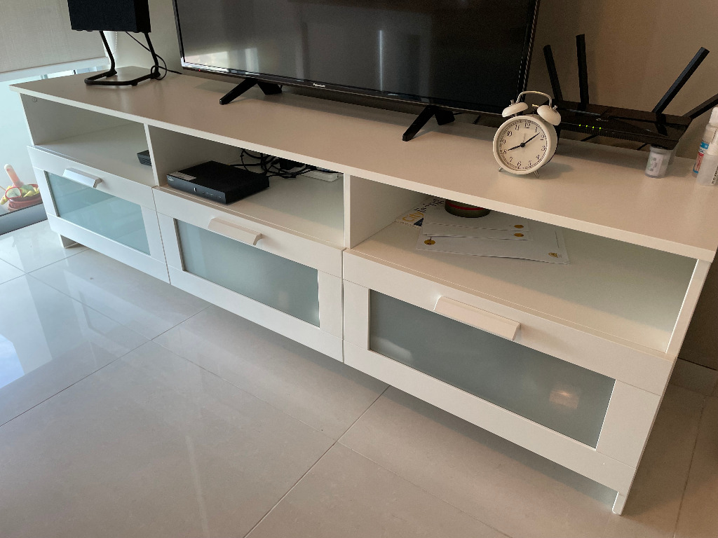 IKEA Brimnes TV Bench, Furniture & Home Living, Furniture, TV Consoles