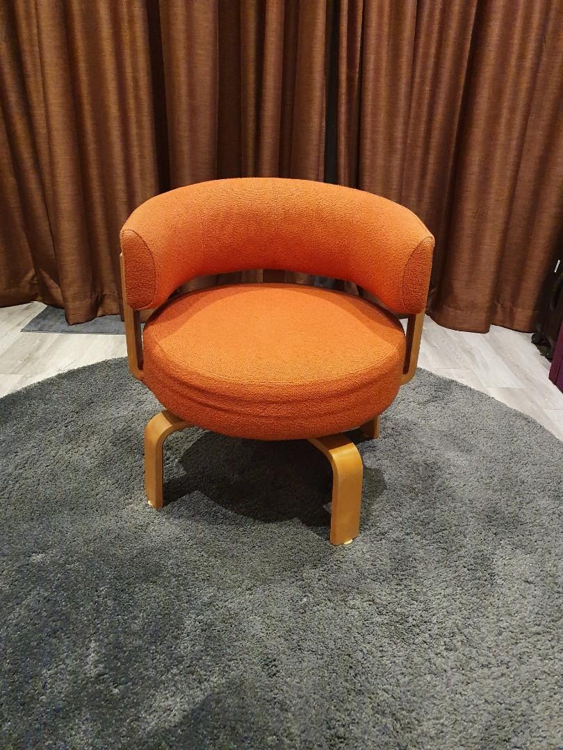 IKEA Fridene vintage swivel chair Furniture Home Living