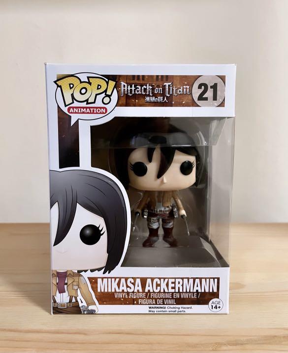 mikasa funko pop hot topic