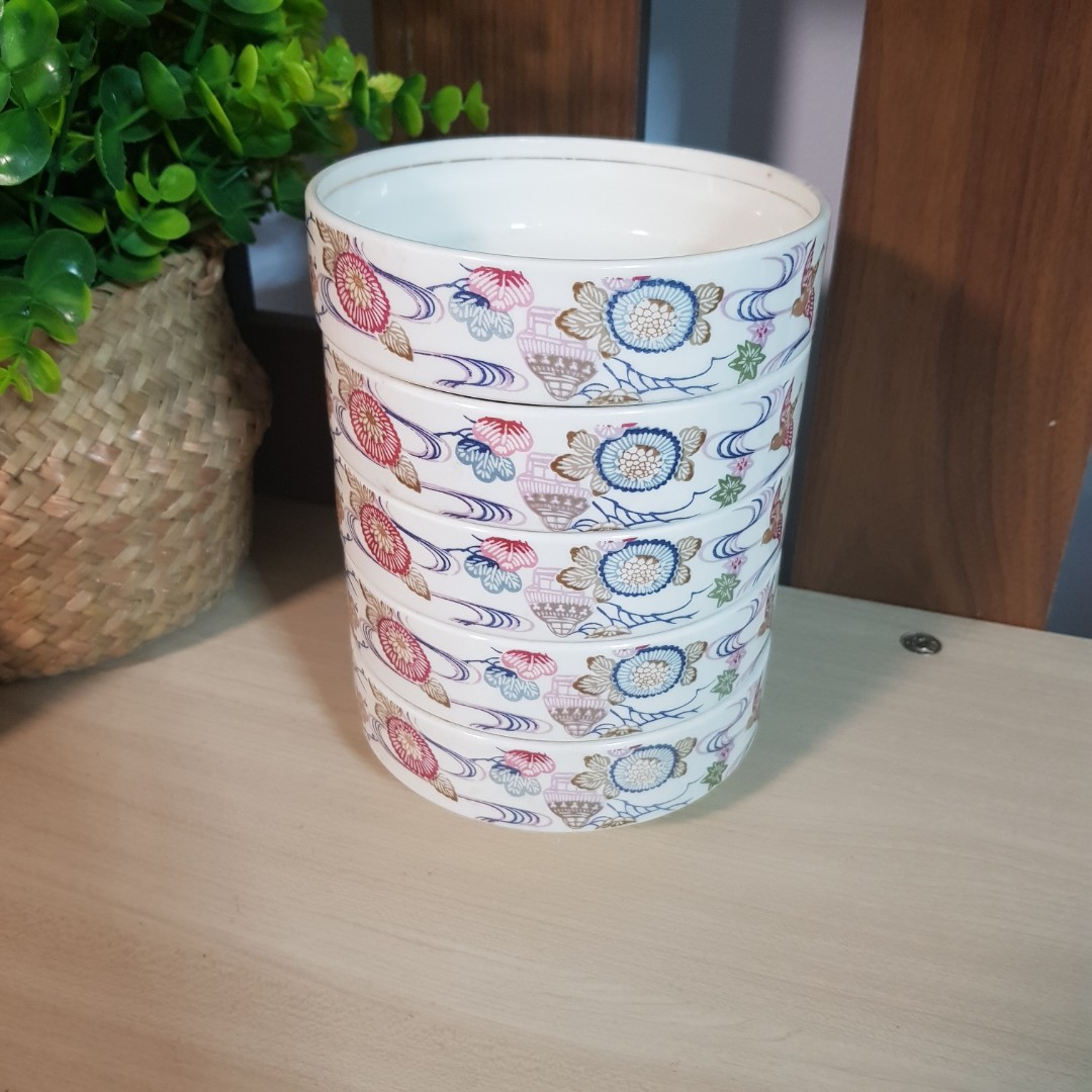 Japanese Stacking Bowls Set, Furniture & Home Living, Home Improvement