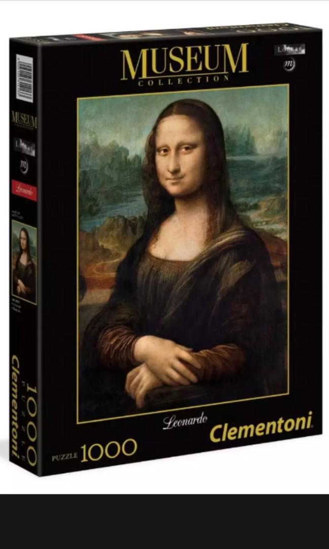 Jigsaw Puzzles Mona Liza, Hobbies & Toys, Memorabilia & Collectibles